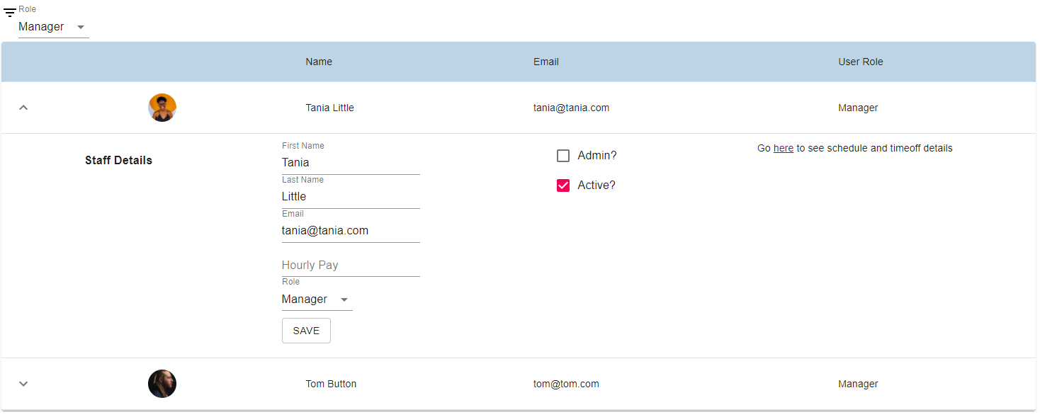 GitHub - hwattenberger/scheduling_application: Application for ...